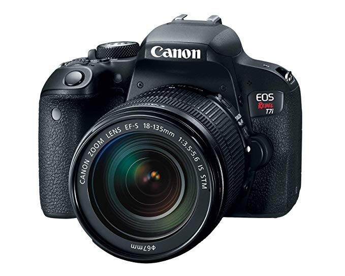 Canon EOS REBEL T7i EF-S 18-135 IS STM Kit (Certified Refurbished)