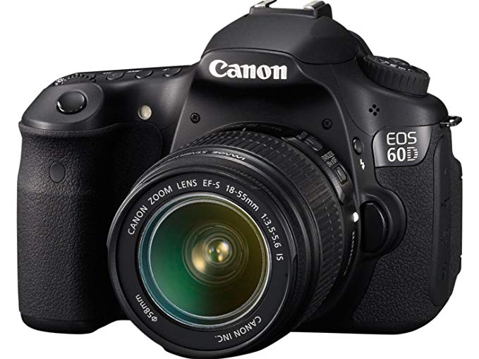Canon EOS 60D 18 MP CMOS Digital SLR Camera with 3.0-Inch LCD & 18-55mm f/3.5-5.6 IS Zoom Lens