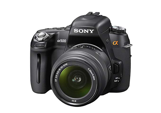 Sony Alpha DSLRA500L 12.3MP Digital SLR Camera with 18-55mm Lens