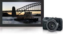 Canon EOS M Digital Camera with Lens at Amazon.com