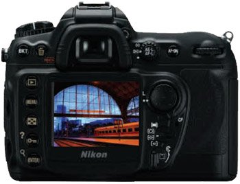 The Nikon D200's chassis